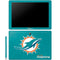 NFL Miami Dolphins Distressed- Aqua Galaxy Book 12in Skin